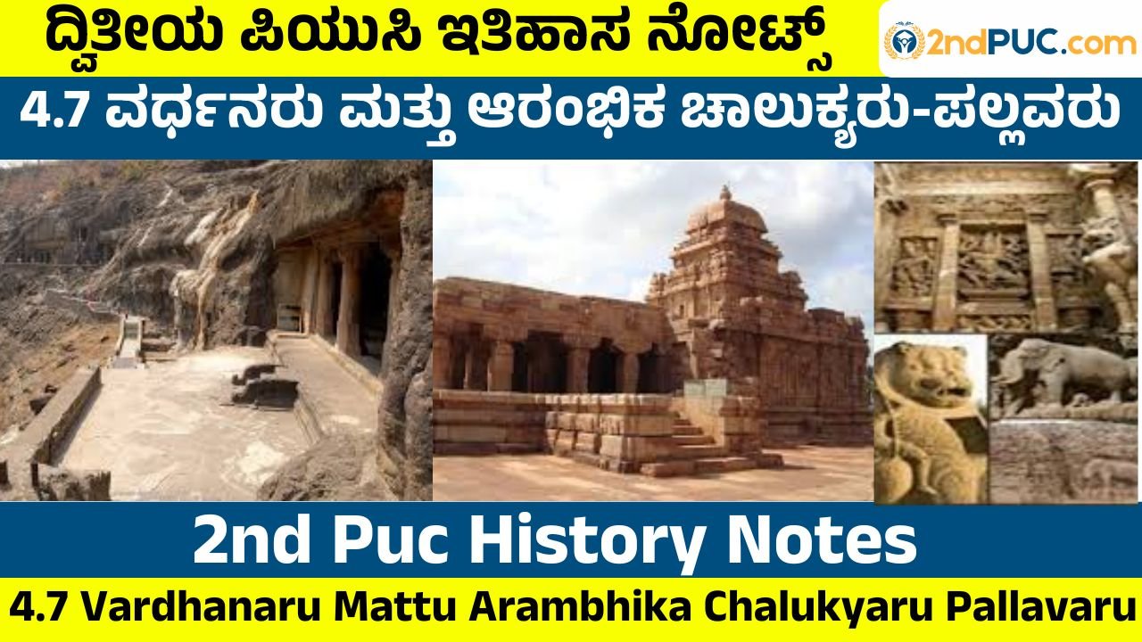 Vardhanaru Mattu Arambhika Chalukyaru Pallavaru