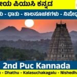Kriya Padagalu - Dhathu - Kalasuchakagalu - Nishedharthaka Roopa