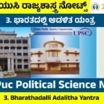 2nd Puc Political Science Chapter 3 Notes