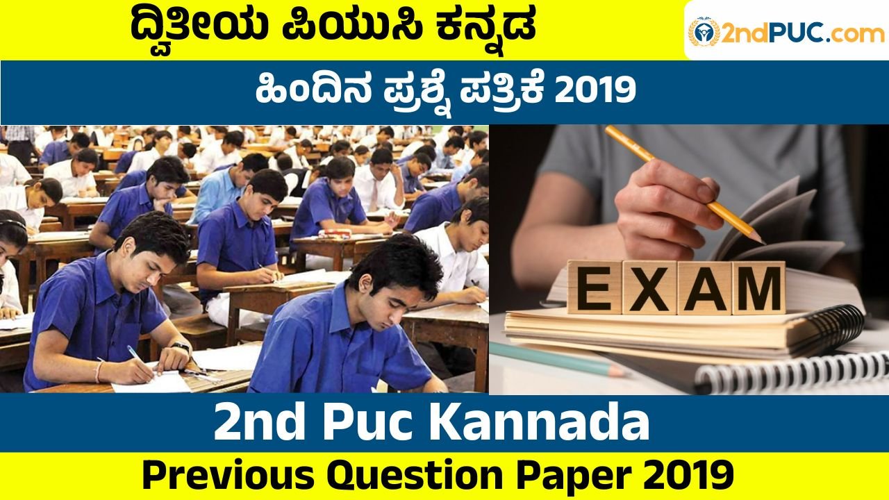 Previous Question Paper 2019
